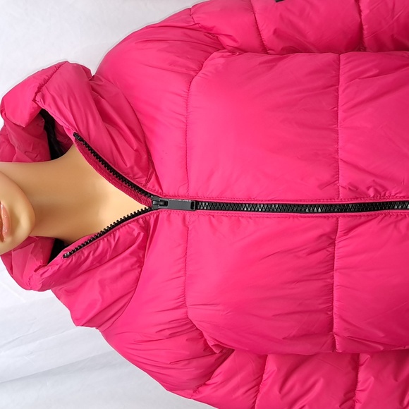 Calvin Klein Jeans Trendy Plus Size Hooded Puffer Jacket - 1X - Picture 3 of 15